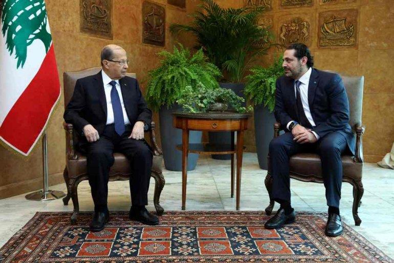 Lebanon's Hariri says to hold off resignation as PM