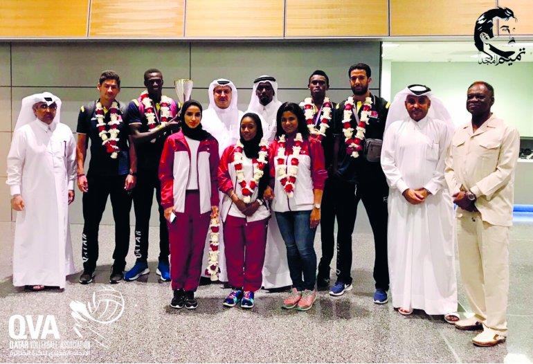 Qatar wins Arab Beach Volleyball Championship