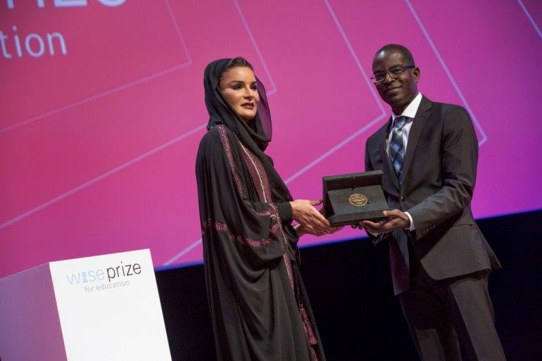 Qatar- WISE Prize for Education 2017 presented to Patrick Awuah from Ghana