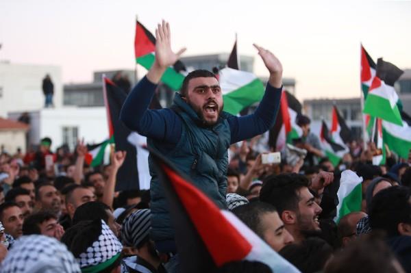 Jordanians Protest Trump's 'Jerusalem' Decision 4 Days in a Row