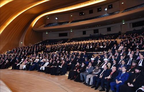 Interfaith and intercultural dialogue conference in Baku adopts statement