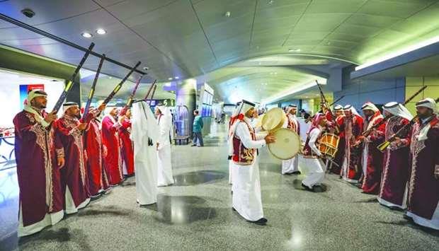 HIA shares joy of celebrations with passengers on National Day