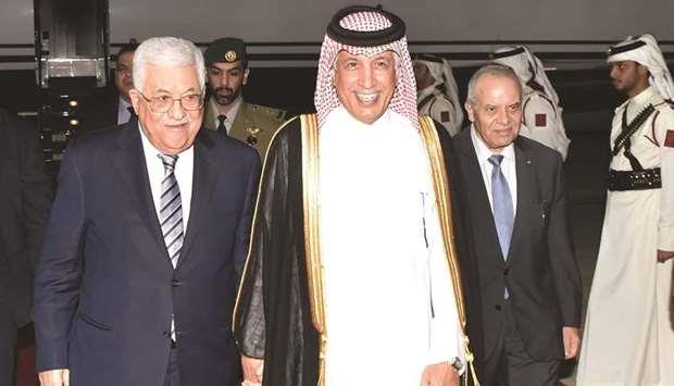 Abbas arrives on working visit