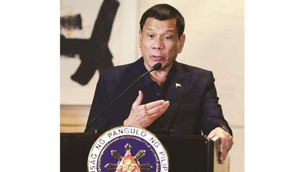 Duterte cites militant regrouping to extend martial law in Mindanao