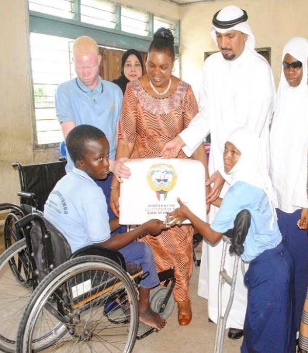 Kuwait launches program for disabled people in Tanzania