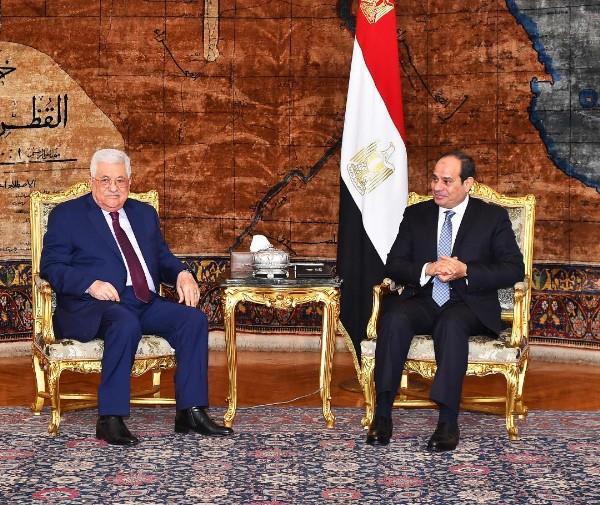 Sisi, Abbas to continue consultations over peace challenges