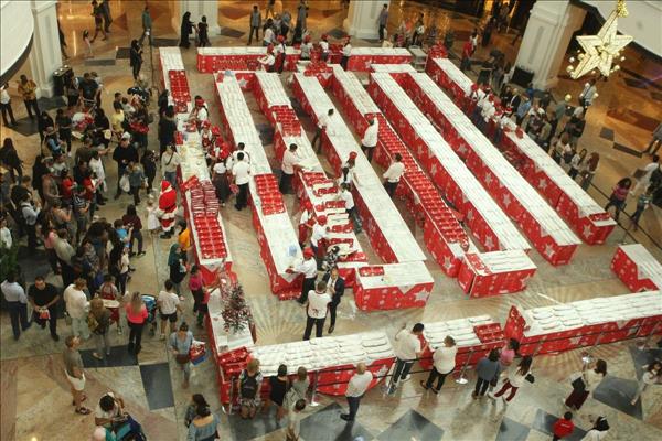 UAE's largest charity cake sale at Mall of the Emirates