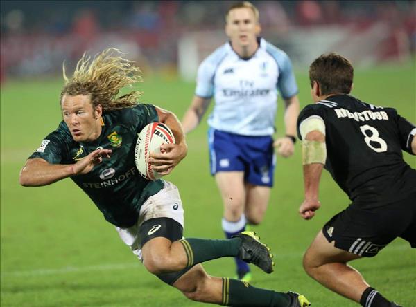 South Africa storm to Dubai Rugby Sevens title