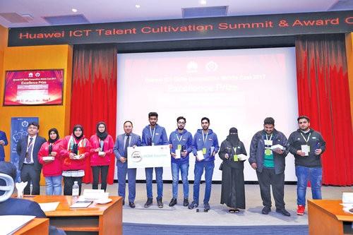 Two Omani student teams win awards at Huawei ICT Skill Competition in China