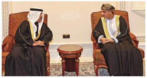 Oman- Sayyid Fahd receives Bahraini envoy