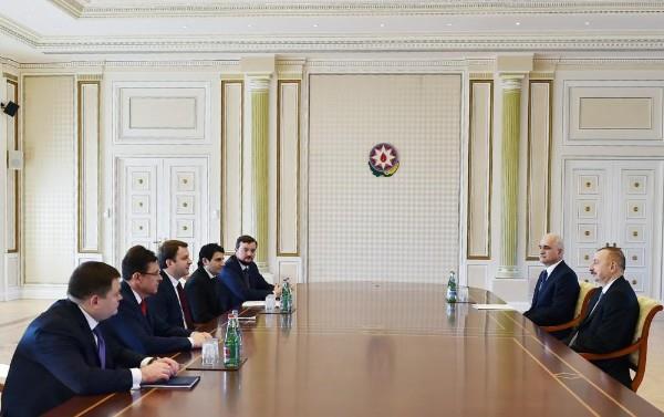 President Aliyev receives Russian minister of economic development