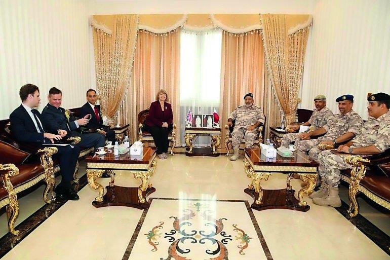 Qatar- Chief of Staff meets UK Minister for Defence Procurement