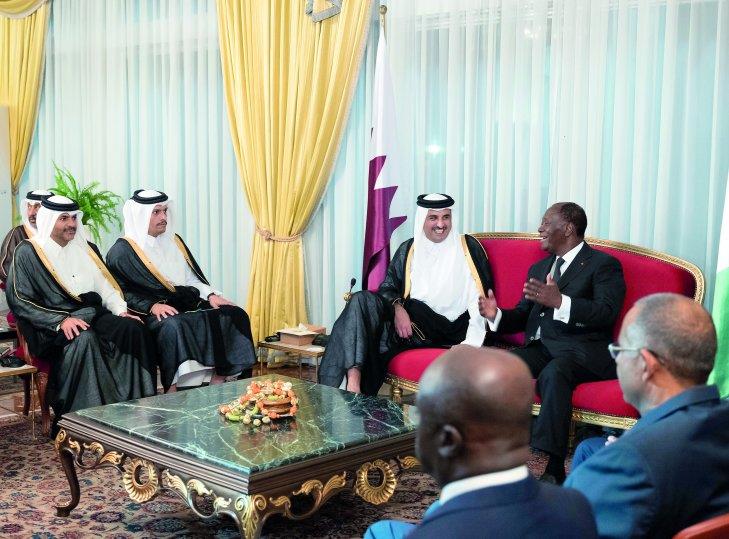 Qatar- Emir tweets on fruitful discussions