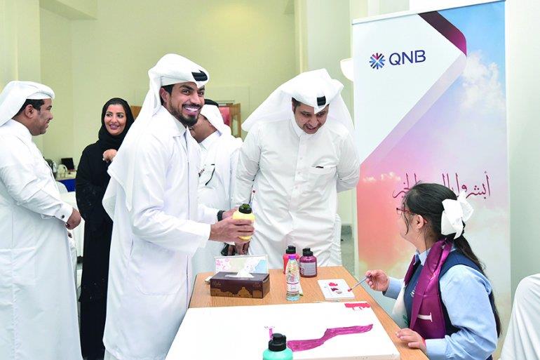 Qatar- QNB organises painting competition for Shafallah Center's children