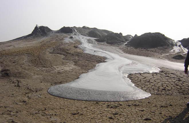 Mud volcano erupts in Shamakhi