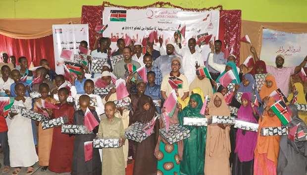 Qatar Charity honours 100 orphan students in Kenya