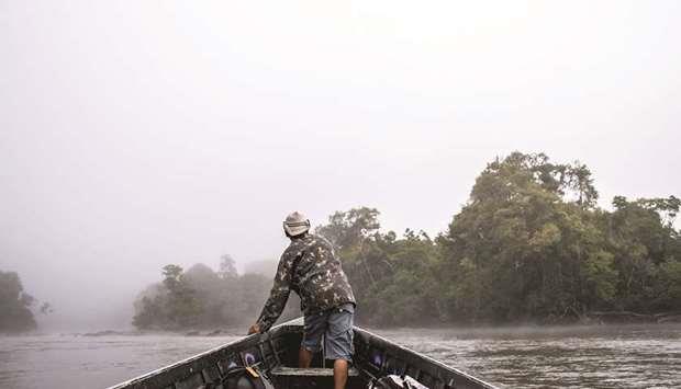 Lone forest ranger fights destruction of Brazil's Amazon rainforest