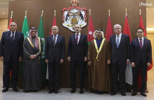 Jordan- Arab foreign minsters conclude meeting on Jerusalem