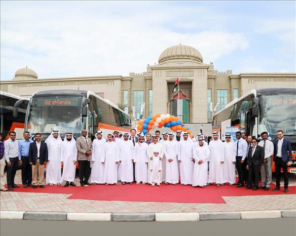 UAE- 10 new intercity buses join Sharjah transport fleet