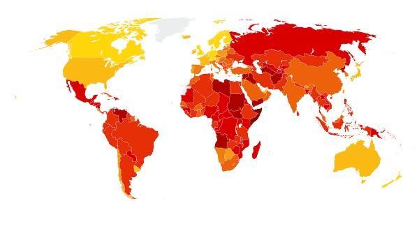 Jordan Drops 2 Places on Corruption Perceptions Index 2017