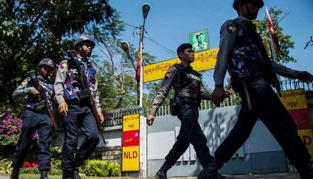 Qatar- Suspect arrested for petrol bomb thrown at Suu Kyi's Yangon villa