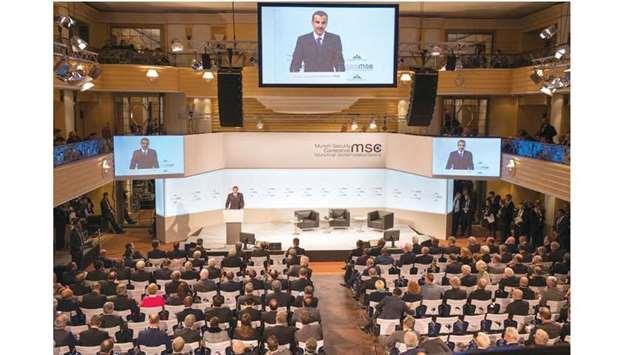 Emir's address to Munich Security Conference