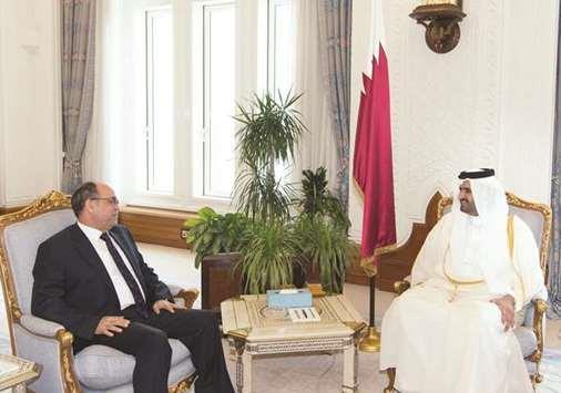 Deputy Emir meets Tunisian official