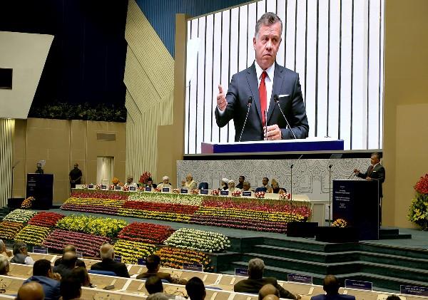 Jordan- King Addresses Islamic Heritage Conference in India