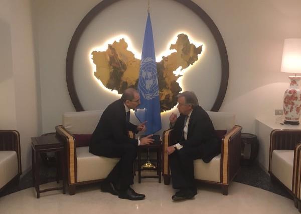 Jordan- Safadi Heads UNRWA Conference in Rome, Qatar Donates USD50m