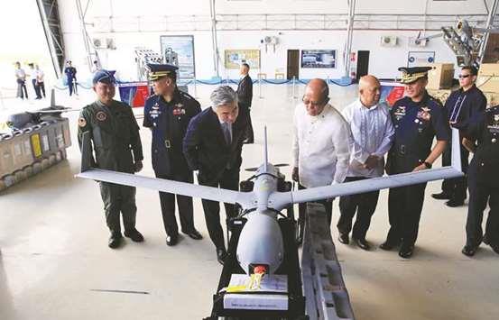 US govt hands over drones to Philippine air force