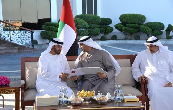 Kuwait- His Highness Amir's envoy hands letter to UAE Pres.