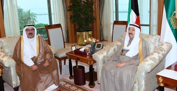 Kuwait- His Highness the Amir receives 1st Deputy PM