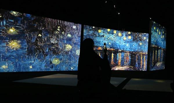 Walk into the starry night with Van Gogh in Dubai