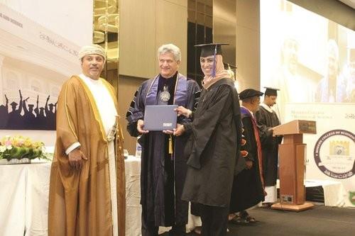 Oman- Modern College of Business and Science holds 24th Commencement Ceremony of 70 students