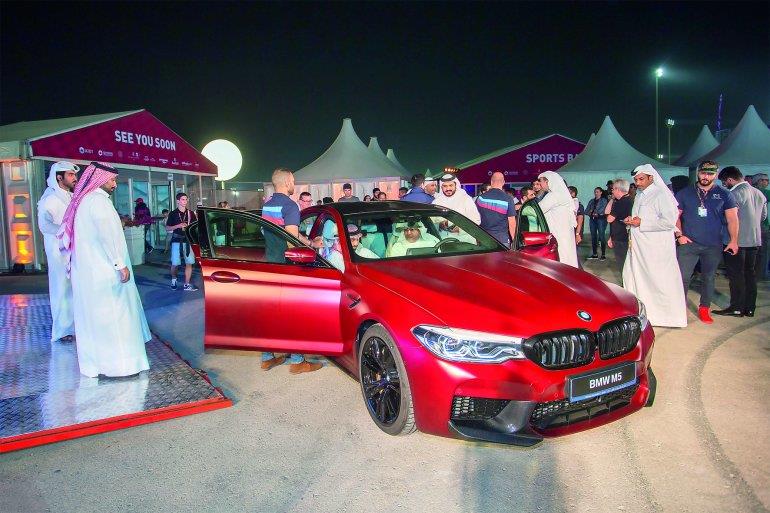 Alfardan Automobiles unveils BMW M5 at Losail Circuit Club