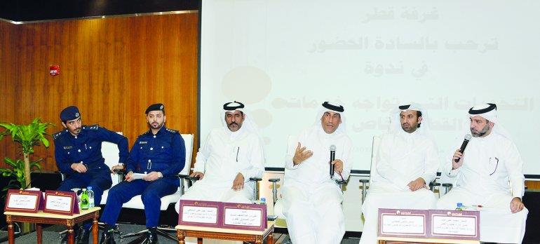 Qatar Chamber discusses challenges facing private sector