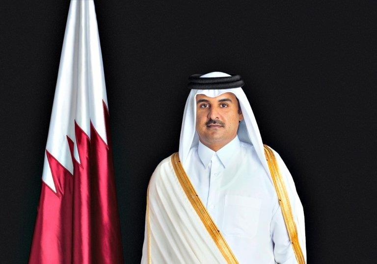 Qatar- Emir leaves for Brussels