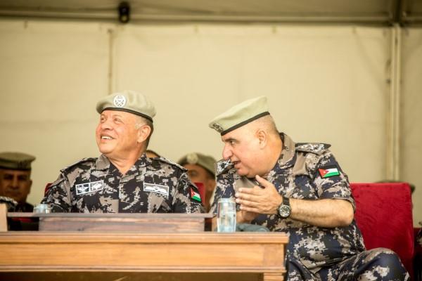 King Attends Civil Defence Drill in Amman