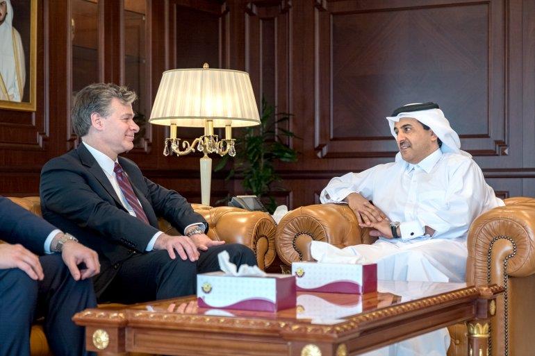 Qatar- Al Marri meets FBI Director