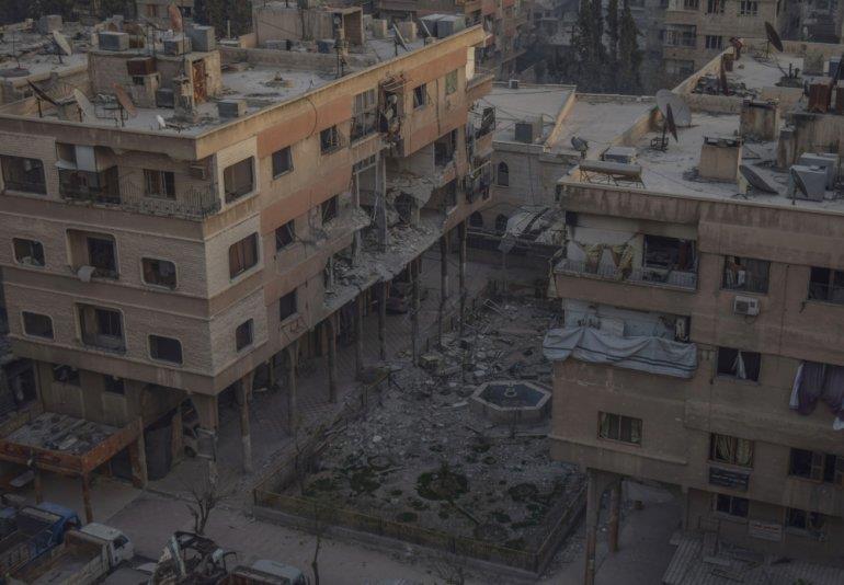 Turkey says 'strong suspicion' Syrian regime behind Douma chemical attack