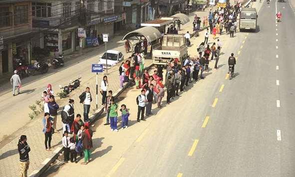 Qatar- Transport strike throws life out of gear in Nepal