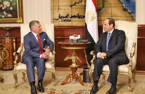 King, Sisi discuss Palestine following US embassy move