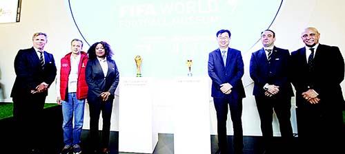 Kuwait- Hyundai opens FIFA World Football Museum in Moscow