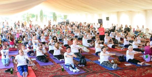 Yogis celebrate Int'l Yoga Day at Citadel