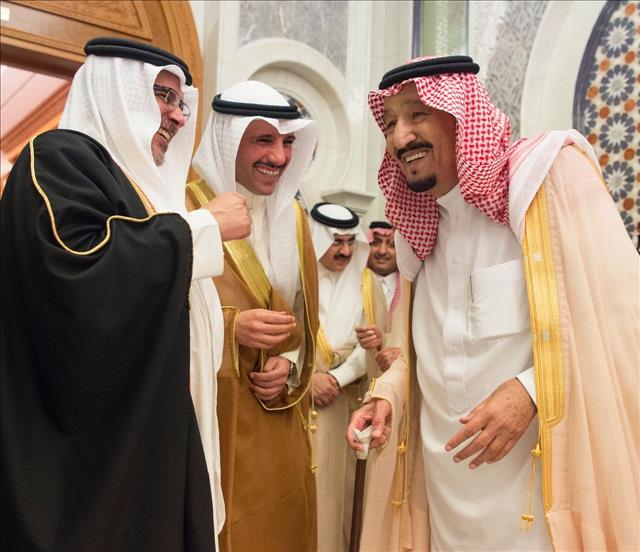 Saudi King receives Kuwait's chief lawmaker