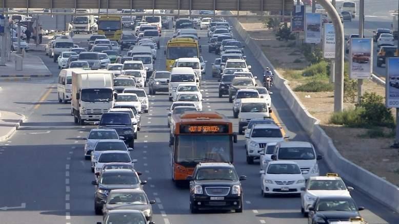 Traffic update: Morning rush hour traffic on Sharjah, Dubai roads