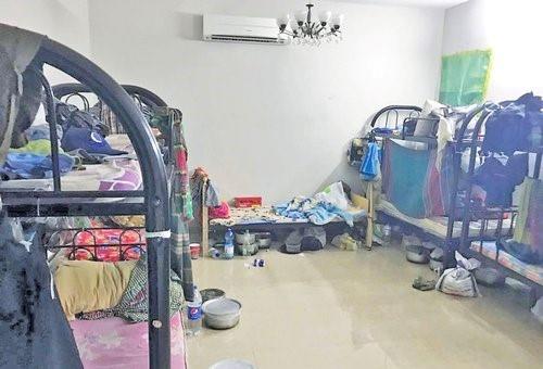 Oman- 17 single men workers evicted from residential building in Al Khuwayr