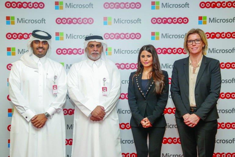 Qatar- Ooredoo and Microsoft partner for hybrid cloud