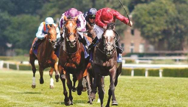 Qatar Racing's Roaring Lion wins Eclipse Stakes