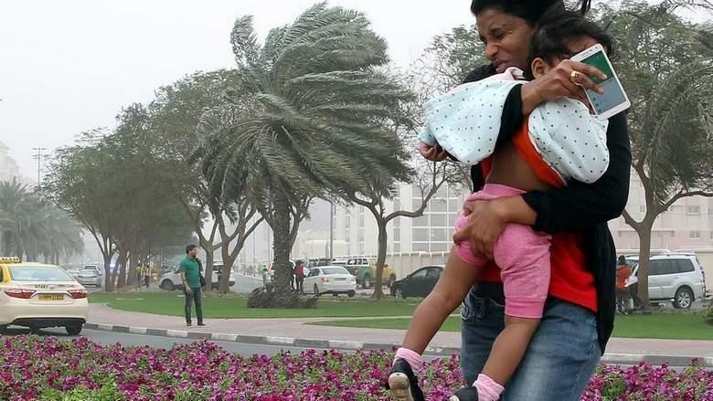 UAE residents wake up to a windy Friday. Will it rain today?